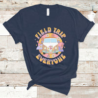 Summer Break T Shirt Field School Trip Anyone Groovy School Bus Driver Hippie Bus - Wonder Print Shop
