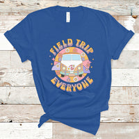 Summer Break T Shirt Field School Trip Anyone Groovy School Bus Driver Hippie Bus - Wonder Print Shop