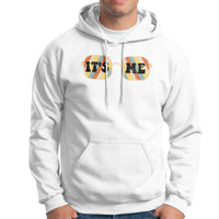 Funny Dad Hoodie Fathers Day Its Me Hi I'm The Dad Its Me Mens Glasses Retro - Wonder Print Shop