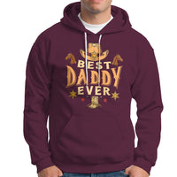 Horse Dad Hoodie Best Daddy Ever Western Cowboy Style Dad Best Dad Ever Retro - Wonder Print Shop