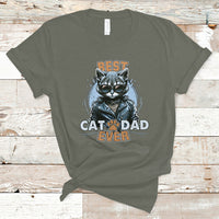 Cat Dad T Shirt Best Cat Dad Ever Cool Cat Lovers Father's Day Gifts for Cat Dad Cat Owner - Wonder Print Shop