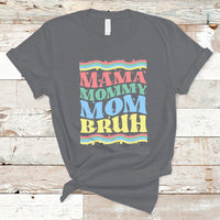 Cool Mom T Shirt Mama Mommy Mom Bruh Groovy Retro Mothers Day Funny - Wonder Print Shop