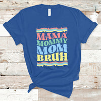 Cool Mom T Shirt Mama Mommy Mom Bruh Groovy Retro Mothers Day Funny - Wonder Print Shop