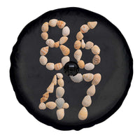 86 47 Seashell Subtle Summer Coastal Graphic Spare Tire Cover Viral Beach Walk Political Satire