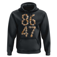 86 47 Seashell Subtle Summer Coastal Graphic Hoodie Viral Beach Walk Political Satire