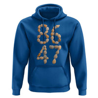 86 47 Seashell Subtle Summer Coastal Graphic Hoodie Viral Beach Walk Political Satire