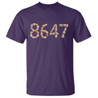 86 47 Seashell Beach Walk Graphic T Shirt Subtle Coastal Summer Political Satire