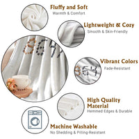 86 47 Seashell Graphic Subtle Summer Coastal Throw Blanket Viral 2026 Beach Walk Political Satire