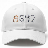 86 47 Seashell Graphic Subtle Summer Coastal Baseball Cap Viral 2026 Beach Walk Political Satire
