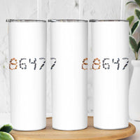 86 47 Seashell Graphic Subtle Summer Coastal Skinny Tumbler Viral 2026 Beach Walk Political Satire