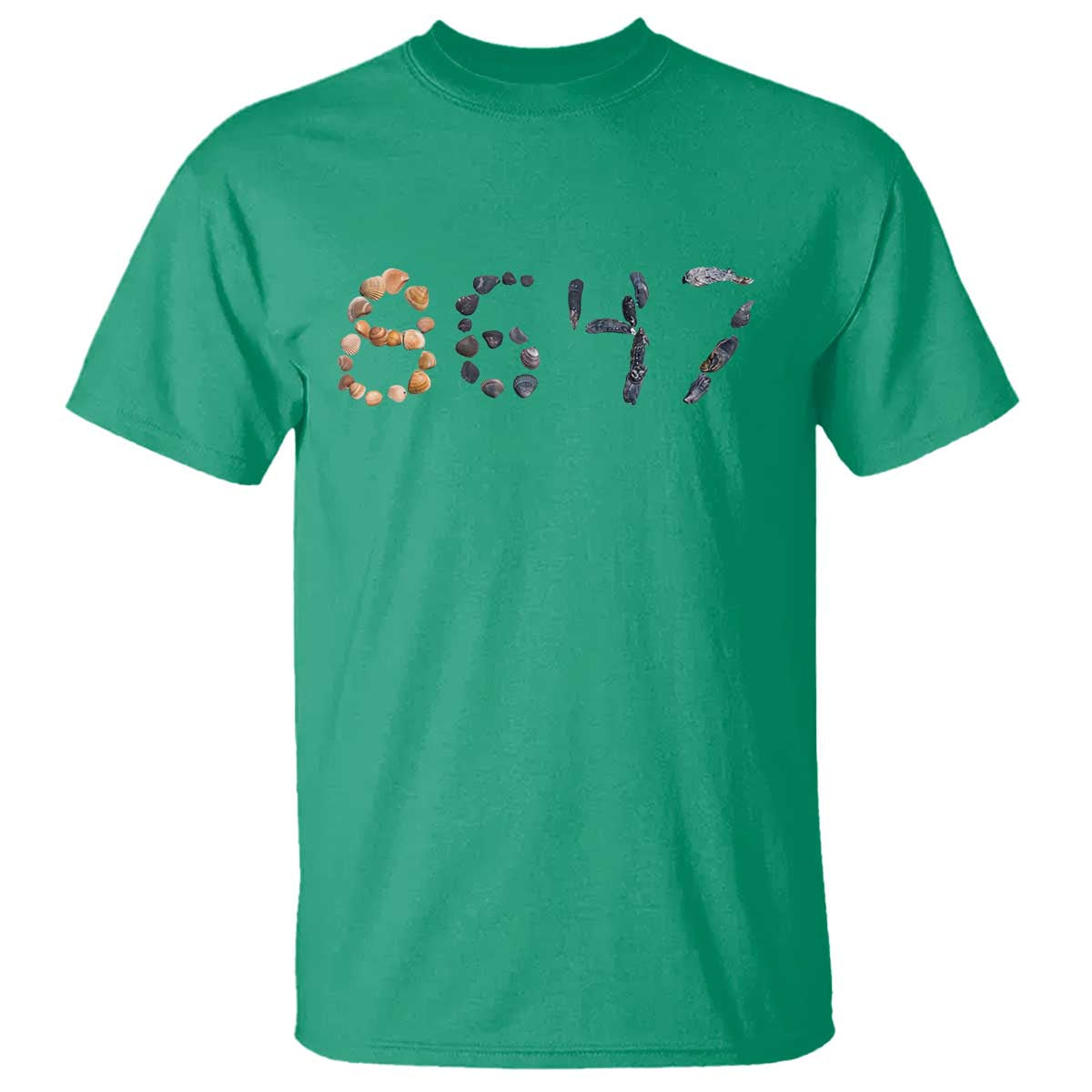 86 47 Seashell Graphic Subtle Summer Coastal T Shirt Viral 2026 Beach Walk Political Satire