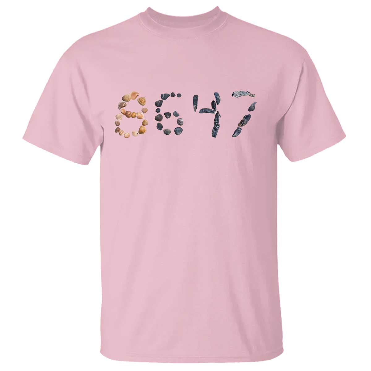 86 47 Seashell Graphic Subtle Summer Coastal T Shirt Viral 2026 Beach Walk Political Satire