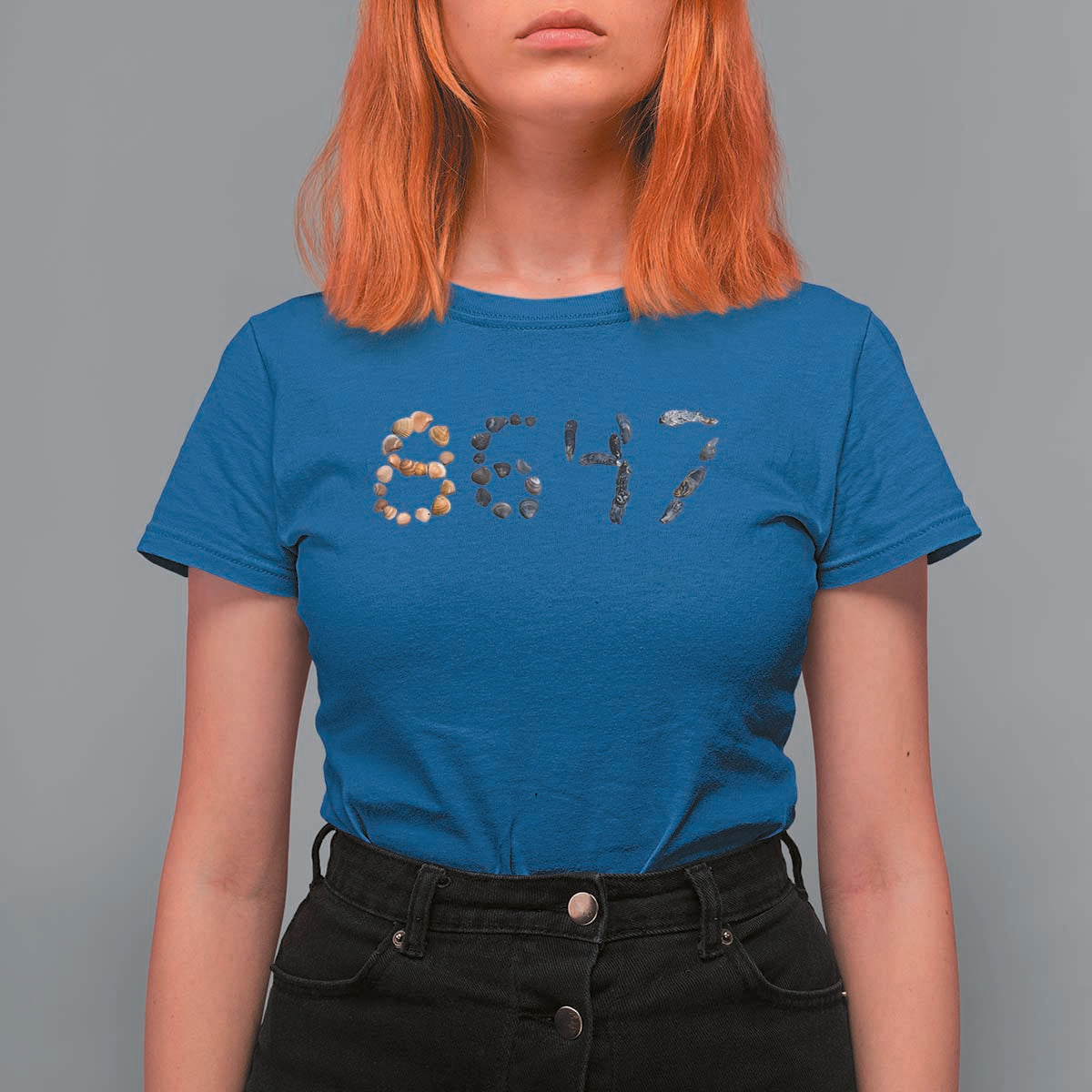 86 47 Seashell Graphic Subtle Summer Coastal T Shirt For Women Viral 2026 Beach Walk Political Satire