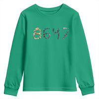 86 47 Seashell Graphic Subtle Summer Coastal Youth Sweatshirt Viral 2026 Beach Walk Political Satire