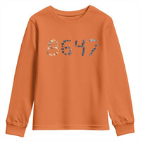 86 47 Seashell Graphic Subtle Summer Coastal Youth Sweatshirt Viral 2026 Beach Walk Political Satire