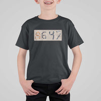 86 47 Seashell Beach Sand Graphic T Shirt For Kid Subtle Coastal Summer Political Satire