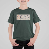 86 47 Seashell Beach Sand Graphic T Shirt For Kid Subtle Coastal Summer Political Satire