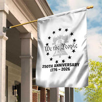 We The People 250th Anniversary Liberty Bell Garden Flag USA 1776 to 2026 America Semiquincentennial Celebration