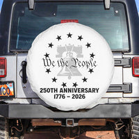 We The People 250th Anniversary Liberty Bell Spare Tire Cover USA 1776 to 2026 America Semiquincentennial Celebration