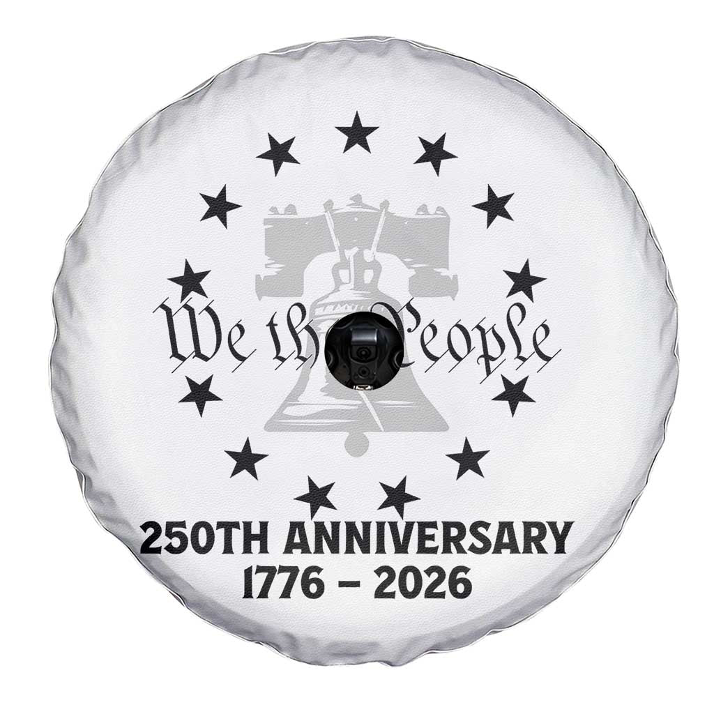 We The People 250th Anniversary Liberty Bell Spare Tire Cover USA 1776 to 2026 America Semiquincentennial Celebration