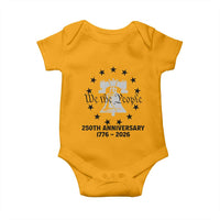 We The People 250th Anniversary Liberty Bell Baby Onesie USA 1776 to 2026 America Semiquincentennial Celebration