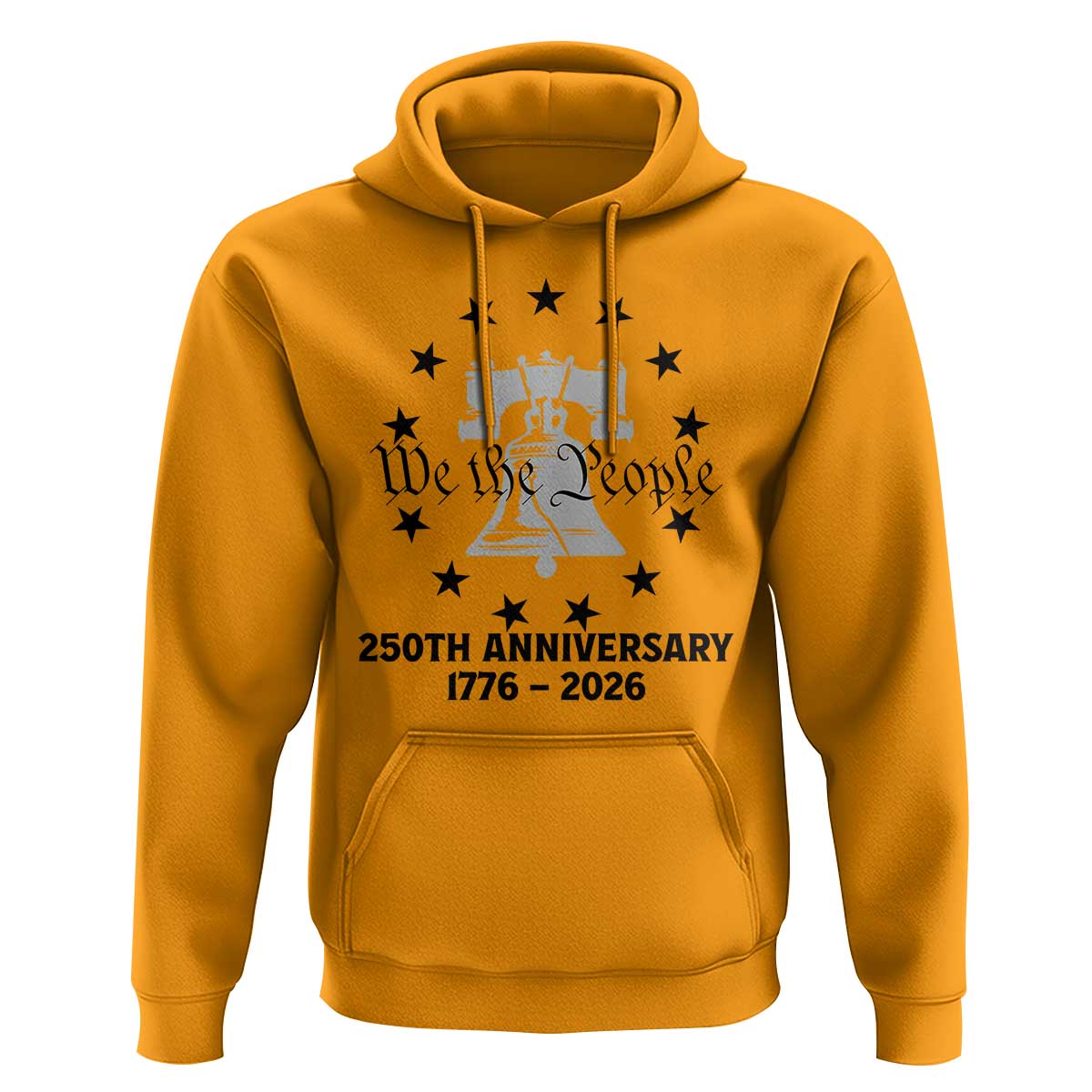 We The People 250th Anniversary Liberty Bell Hoodie USA 1776 to 2026 America Semiquincentennial Celebration
