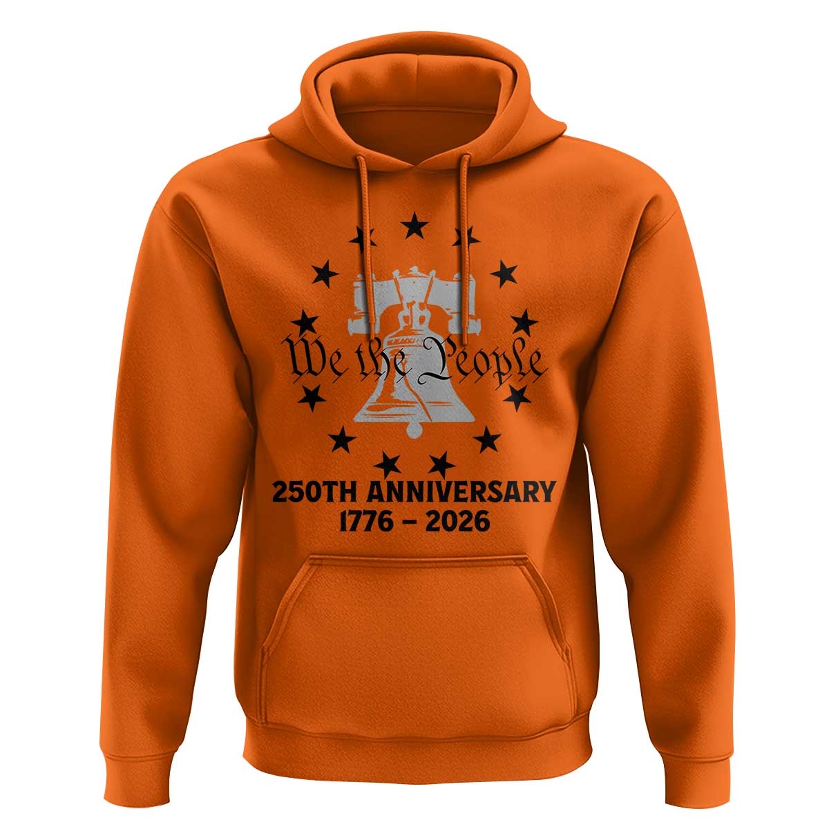 We The People 250th Anniversary Liberty Bell Hoodie USA 1776 to 2026 America Semiquincentennial Celebration