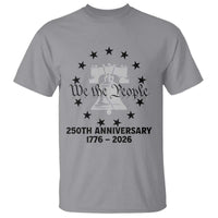 We The People 250th Anniversary Liberty Bell T Shirt USA 1776 to 2026 America Semiquincentennial Celebration