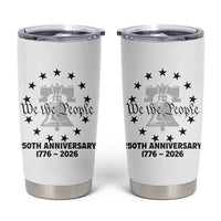 We The People 250th Anniversary Liberty Bell Tumbler Cup USA 1776 to 2026 America Semiquincentennial Celebration