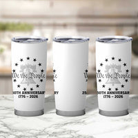 We The People 250th Anniversary Liberty Bell Tumbler Cup USA 1776 to 2026 America Semiquincentennial Celebration