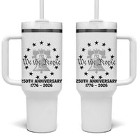 We The People 250th Anniversary Liberty Bell Tumbler With Handle USA 1776 to 2026 America Semiquincentennial Celebration