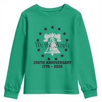 We The People 250th Anniversary Liberty Bell Youth Sweatshirt USA 1776 to 2026 America Semiquincentennial Celebration