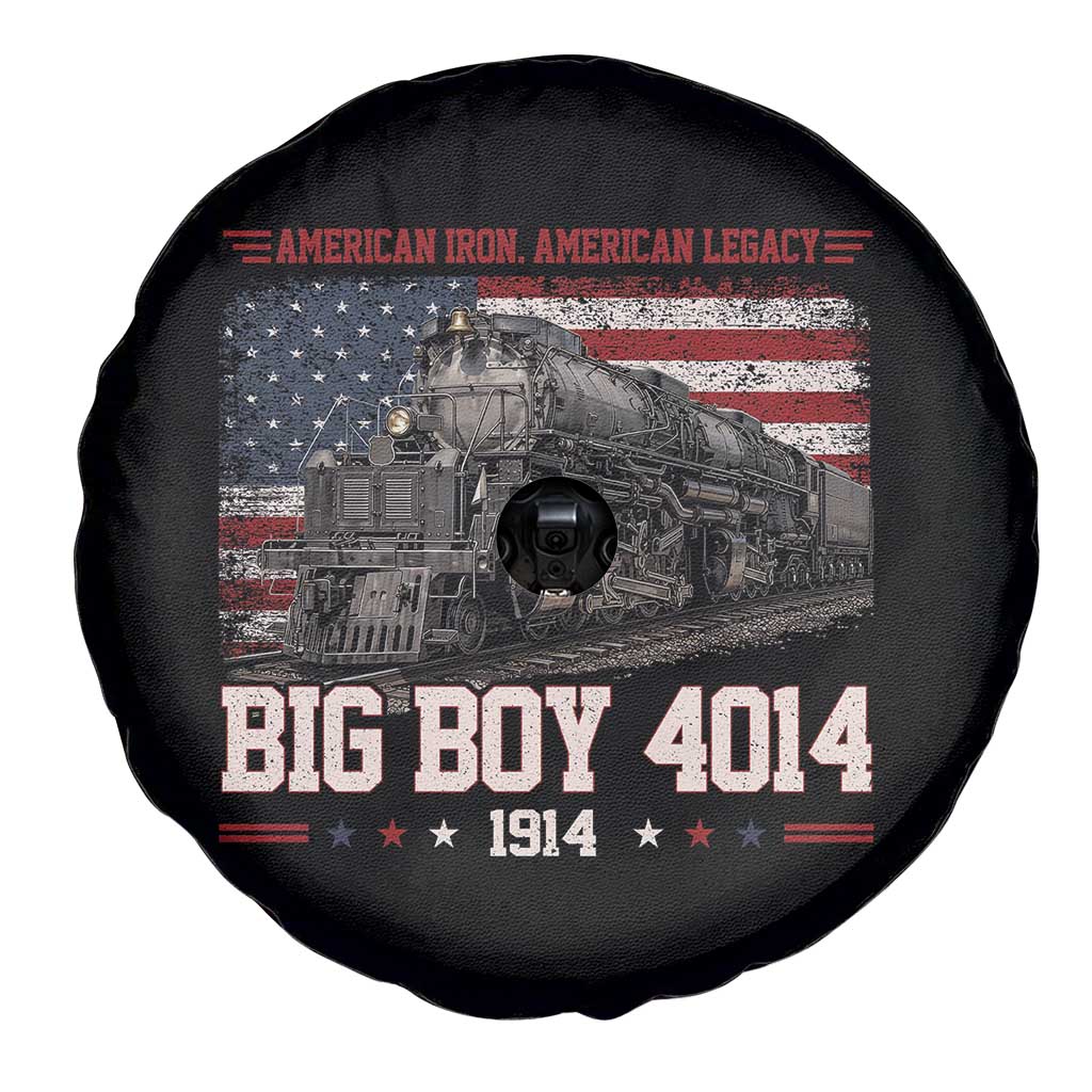 Vintage USA Steam Locomotive Patriotic Pride Spare Tire Cover American Iron American Legacy