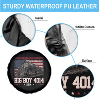 Vintage USA Steam Locomotive Patriotic Pride Spare Tire Cover American Iron American Legacy
