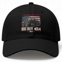 Vintage USA Steam Locomotive Patriotic Pride Baseball Cap American Iron American Legacy
