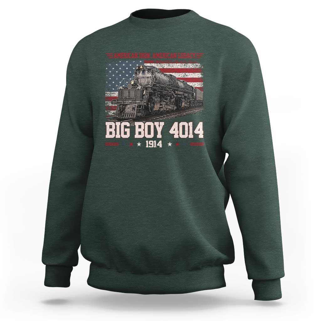 Vintage USA Steam Locomotive Patriotic Pride Sweatshirt American Iron American Legacy