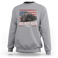 Vintage USA Steam Locomotive Patriotic Pride Sweatshirt American Iron American Legacy
