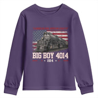 Vintage USA Steam Locomotive Patriotic Pride Youth Sweatshirt American Iron American Legacy