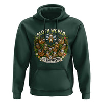 Sloth World 13 Survivors Animal Rescue Hoodie Memorial Tribute and Florida Wildlife Protection