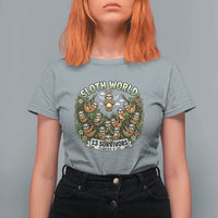 Sloth World 13 Survivors Animal Rescue T Shirt For Women Memorial Tribute and Florida Wildlife Protection