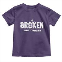 Broken But Chosen Ephesians 2:8 Bible Verse Toddler T Shirt Christian Faith Grace and Salvation Gift