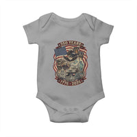 250 Years 1776 to 2026 Ultimate American Landmark Collage Baby Onesie Liberty Bell Eagle and US Flag Semiquincentennial Patriotic