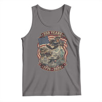 250 Years 1776 to 2026 Ultimate American Landmark Collage Tank Top Liberty Bell Eagle and US Flag Semiquincentennial Patriotic