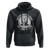The Continental Army Est 1775 Hoodie Patriotic US Military History Graphic