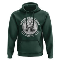 The Continental Army Est 1775 Hoodie Patriotic US Military History Graphic