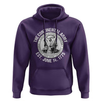 The Continental Army Est 1775 Hoodie Patriotic US Military History Graphic
