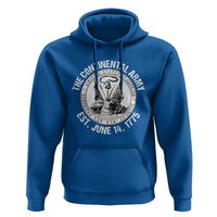 The Continental Army Est 1775 Hoodie Patriotic US Military History Graphic