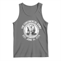 The Continental Army Est 1775 Tank Top Patriotic US Military History Graphic