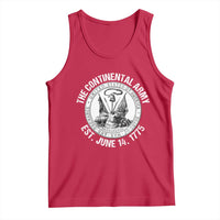 The Continental Army Est 1775 Tank Top Patriotic US Military History Graphic