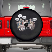Bruh Founding Fathers Constitutional Convention Spare Tire Cover Funny American History Humorous Patriot